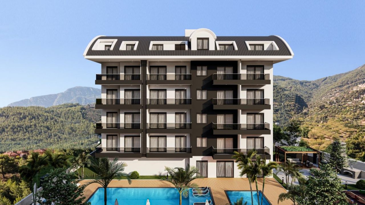 Квартира в Алании, Турция, 48 м2 фото 2