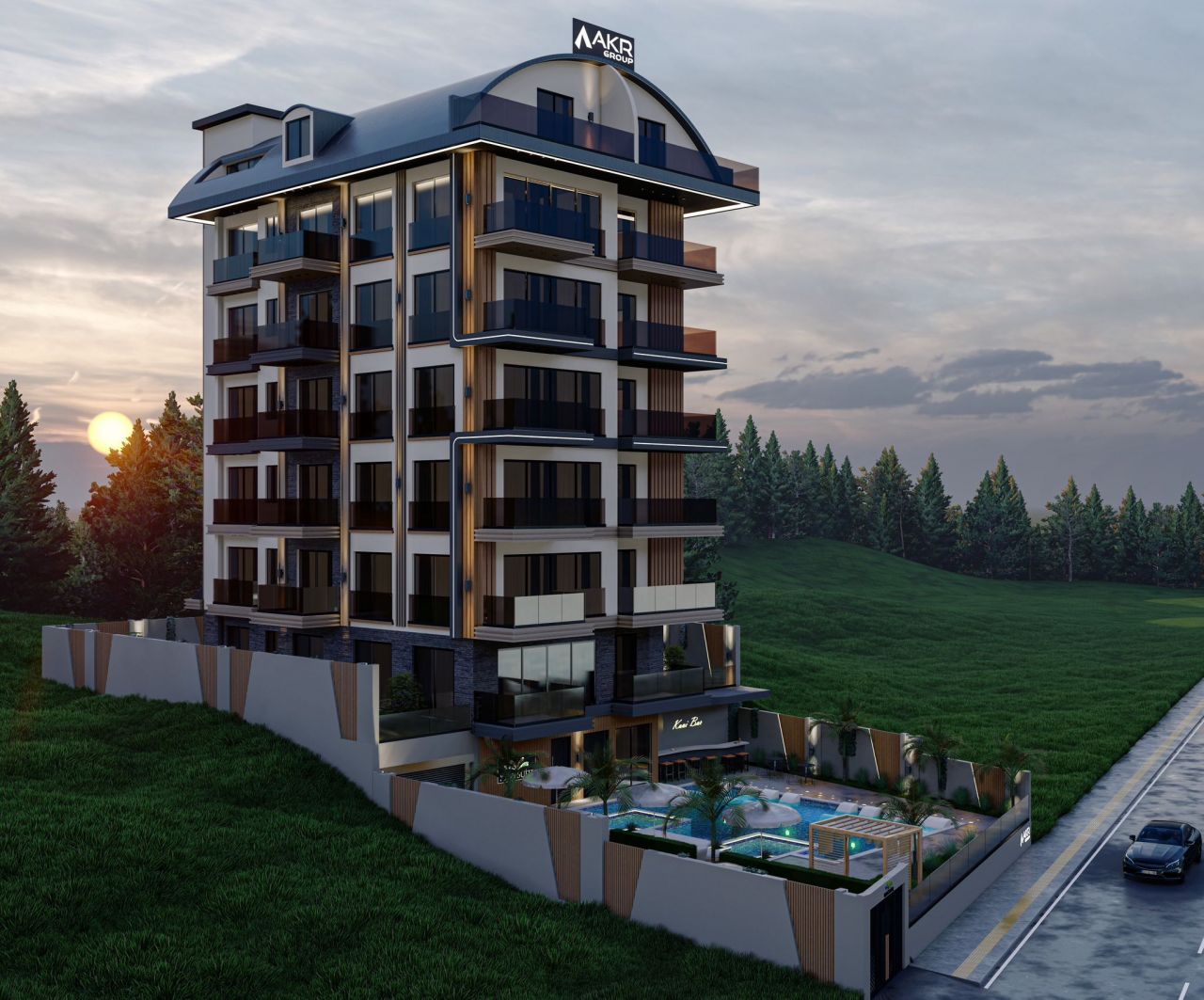 Апартаменты в Алании, Турция, 48 м2 фото 2