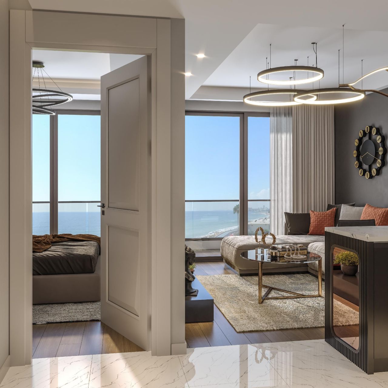 Квартира в Мерсине, Турция, 45 м2 фото 2