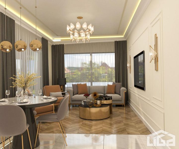 Квартира в Алании, Турция, 53 м2 фото 2