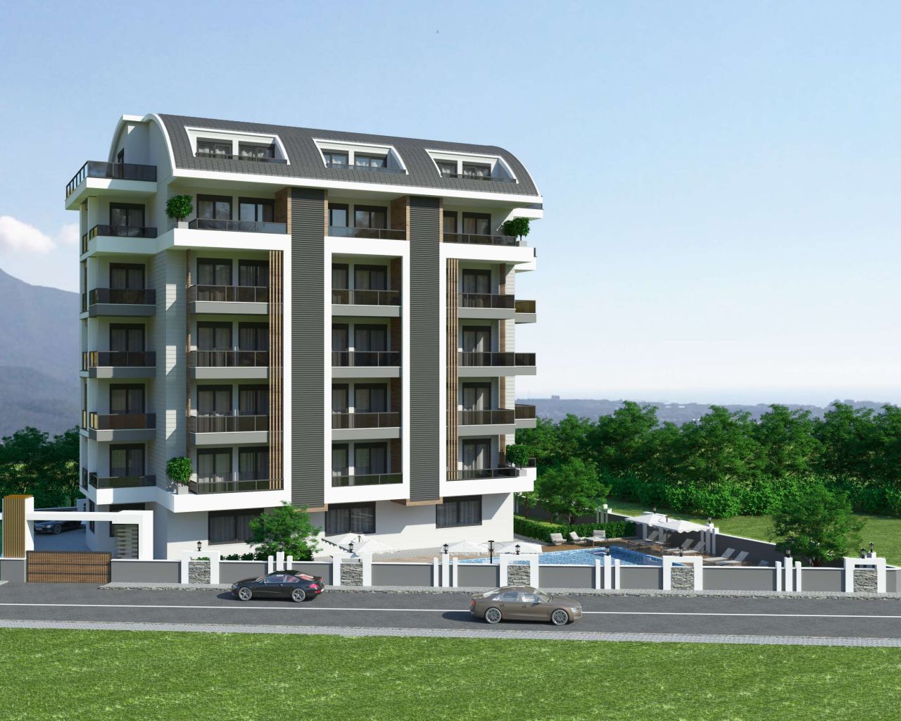 Апартаменты в Алании, Турция, 55 м2 фото 3