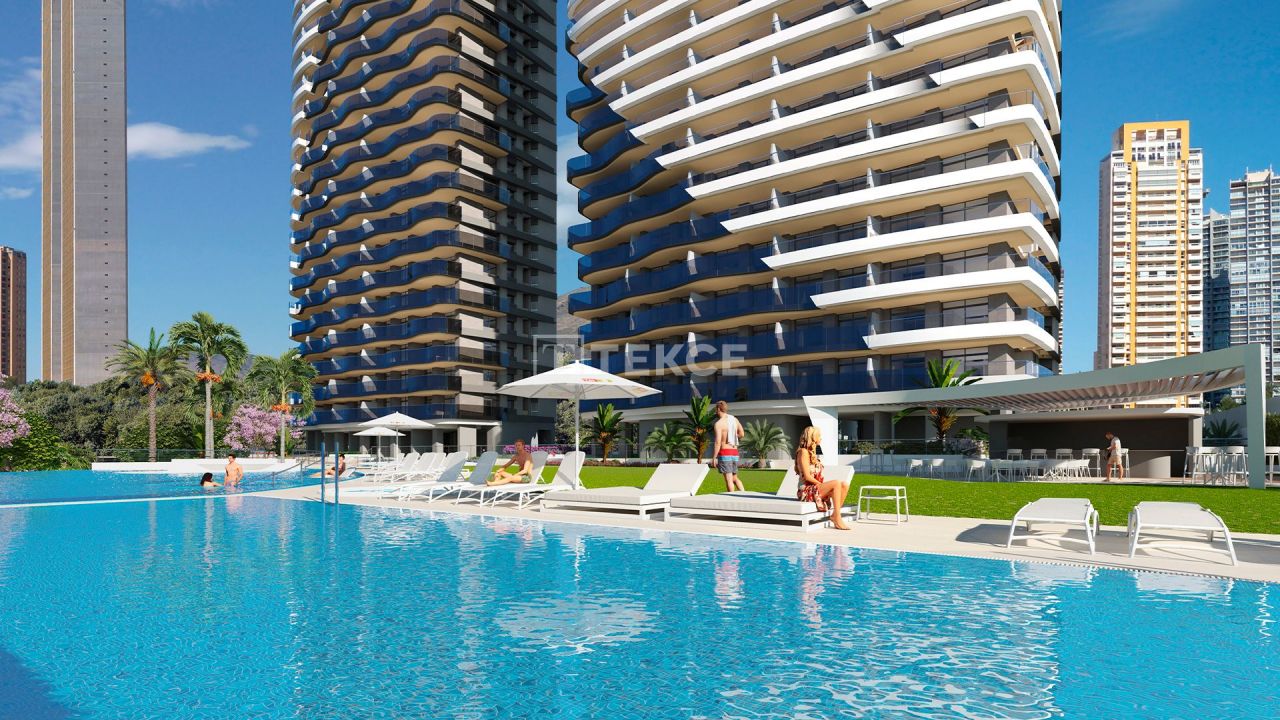 Апартаменты в Бенидорме, Испания, 78 м2 фото 5