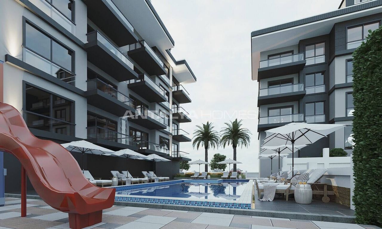 Апартаменты в Алании, Турция, 57 м2 фото 2