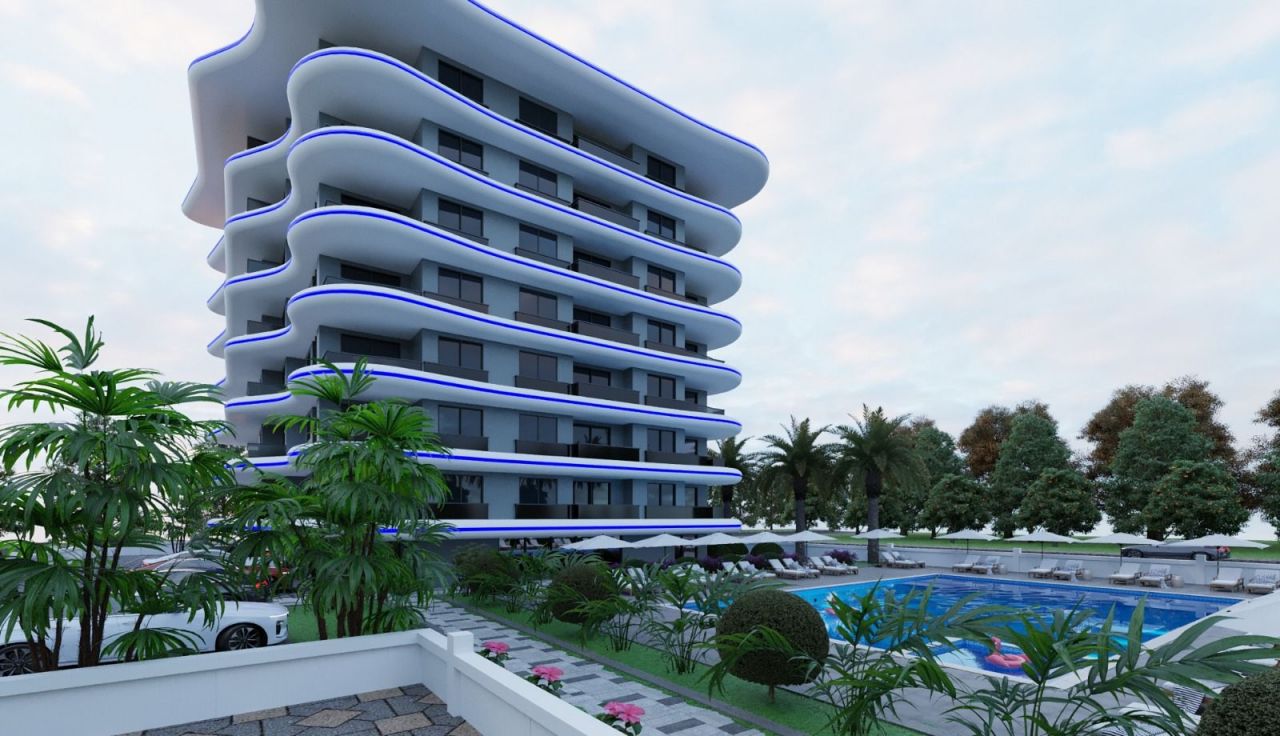 Апартаменты в Авсалларе, Турция, 57 м2 фото 4