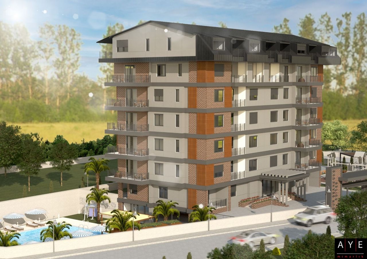 Квартира в Алании, Турция, 47 м2 фото 3