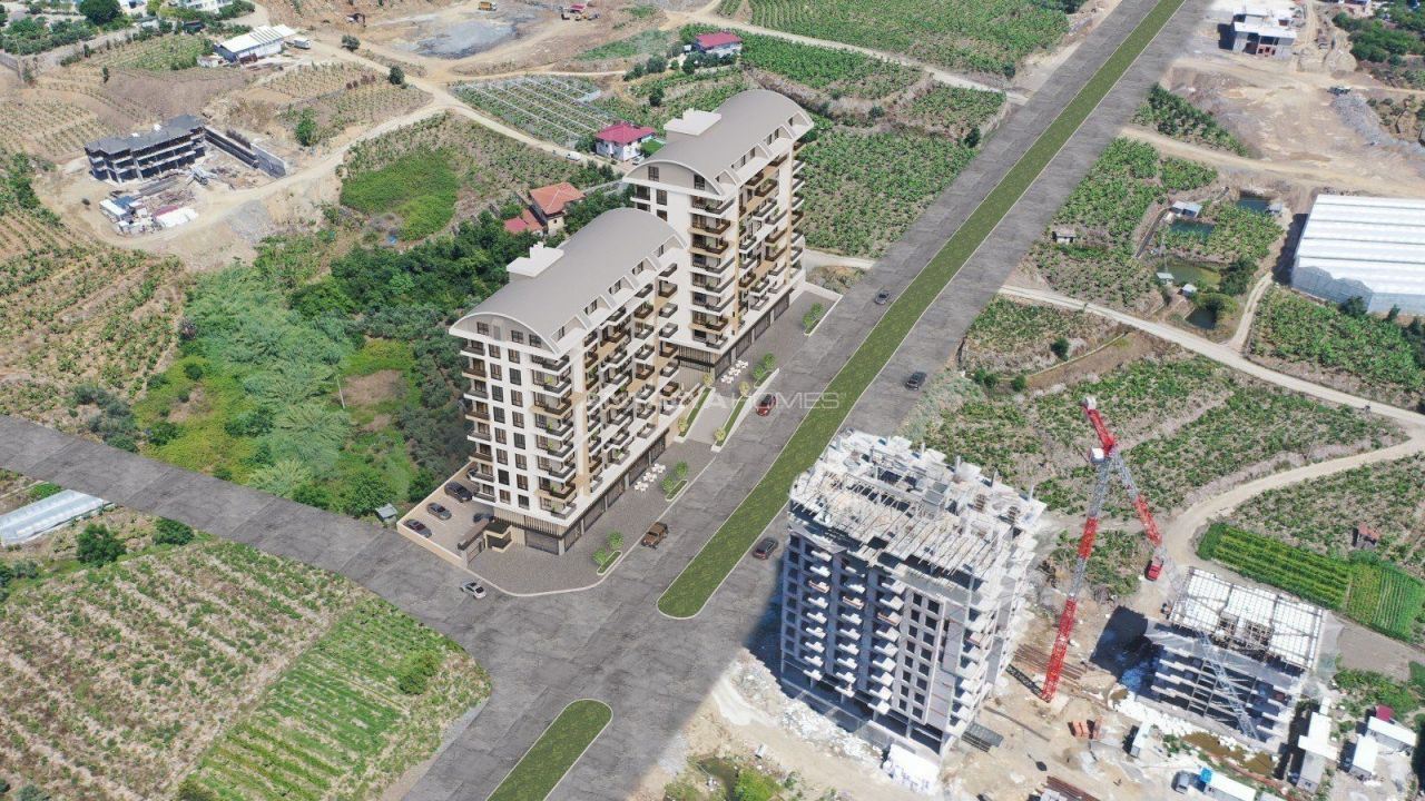 Апартаменты в Алании, Турция, 46 м2 фото 2