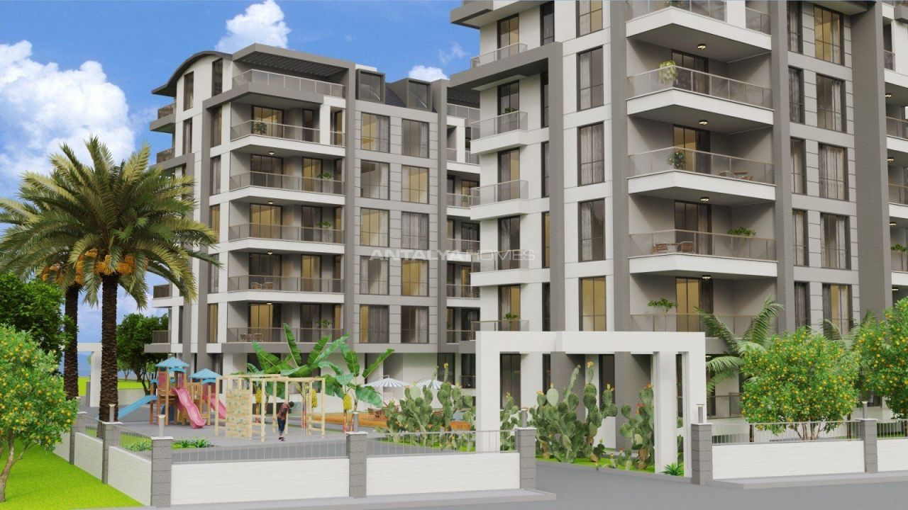 Апартаменты в Газипаше, Турция, 120 м2 фото 2