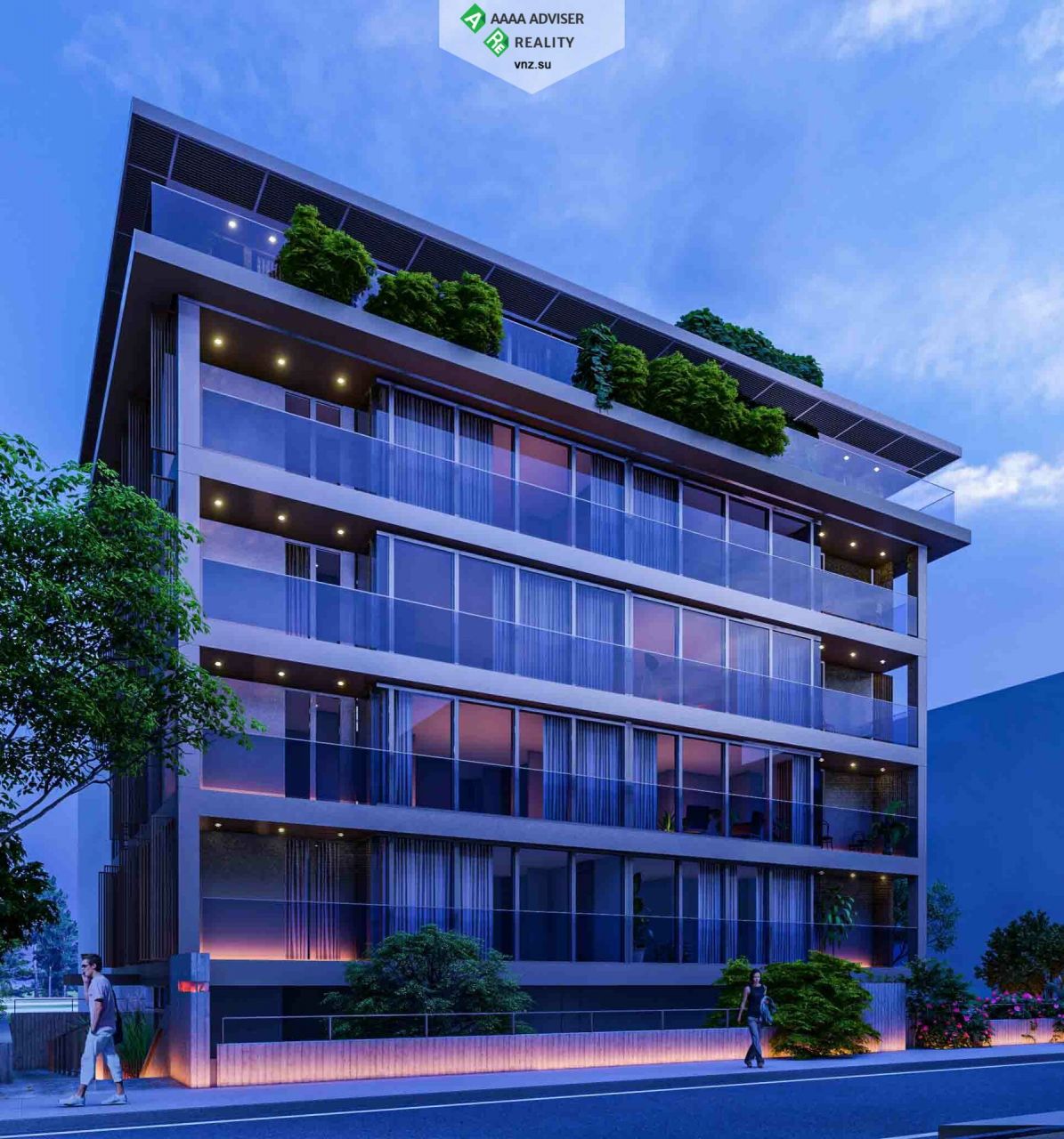 Квартира в Алании, Турция, 50 м2 фото 4