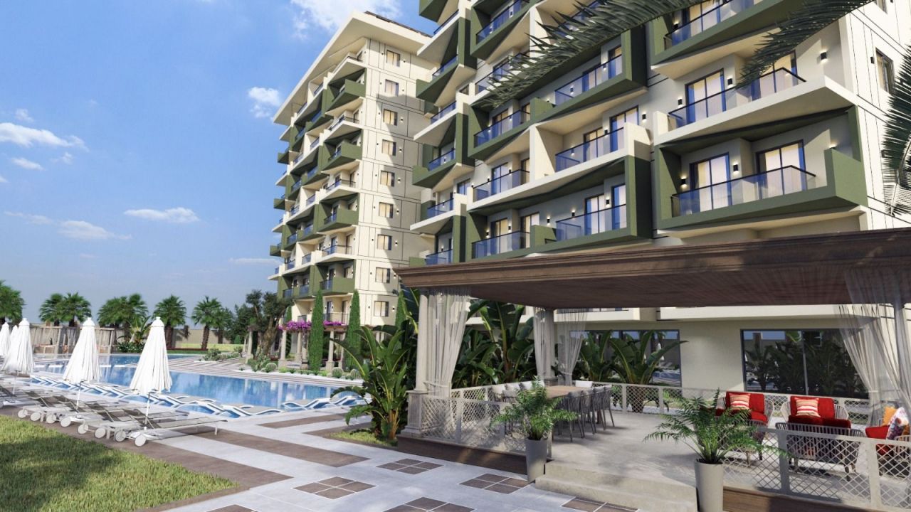 Апартаменты в Алании, Турция, 52 м2 фото 2
