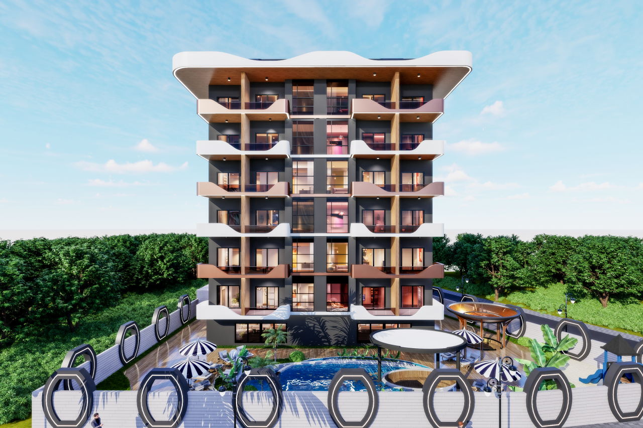 Квартира в Алании, Турция, 55 м2 фото 2