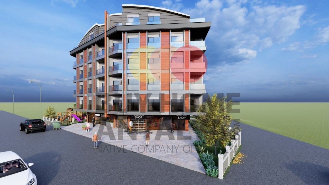 Апартаменты в Анталии, Турция, 45 м2 фото 4
