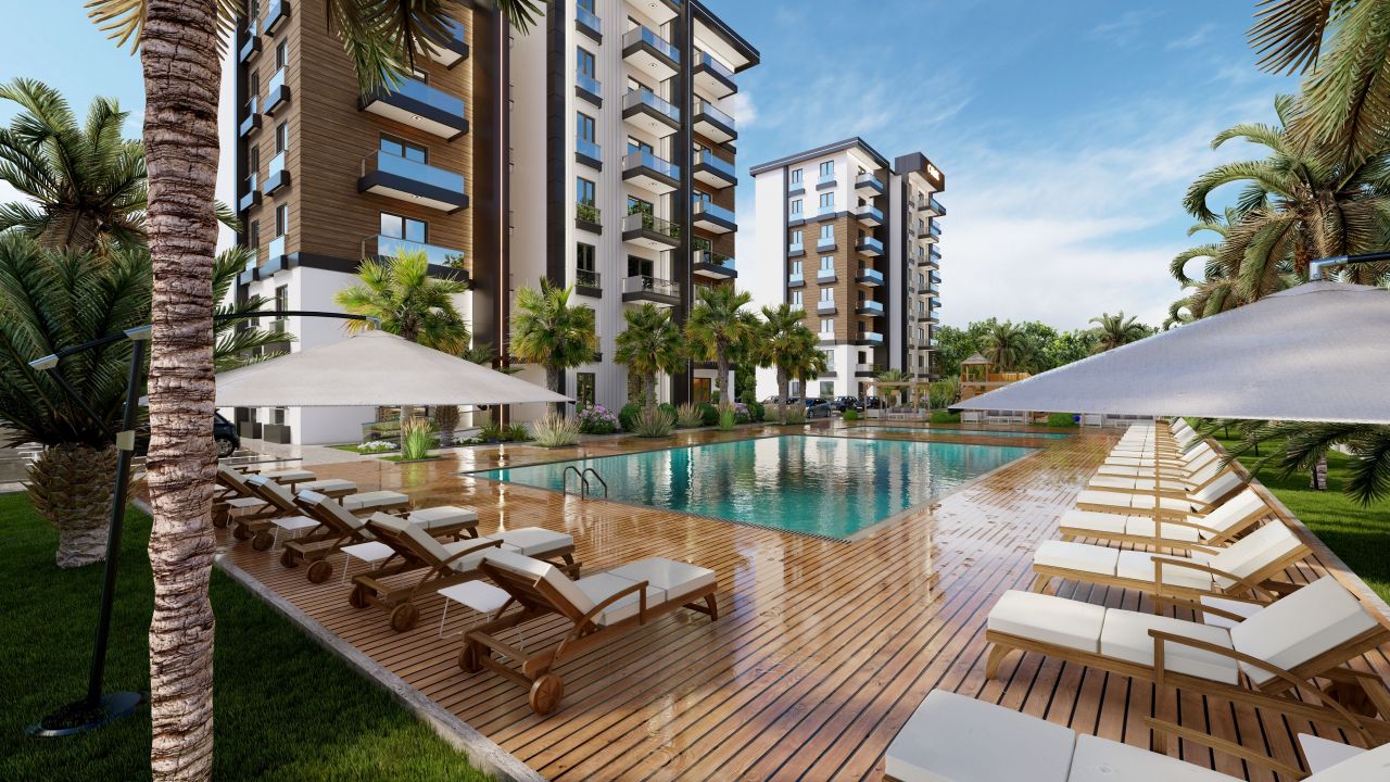Квартира в Анталии, Турция, 56 м2 фото 2