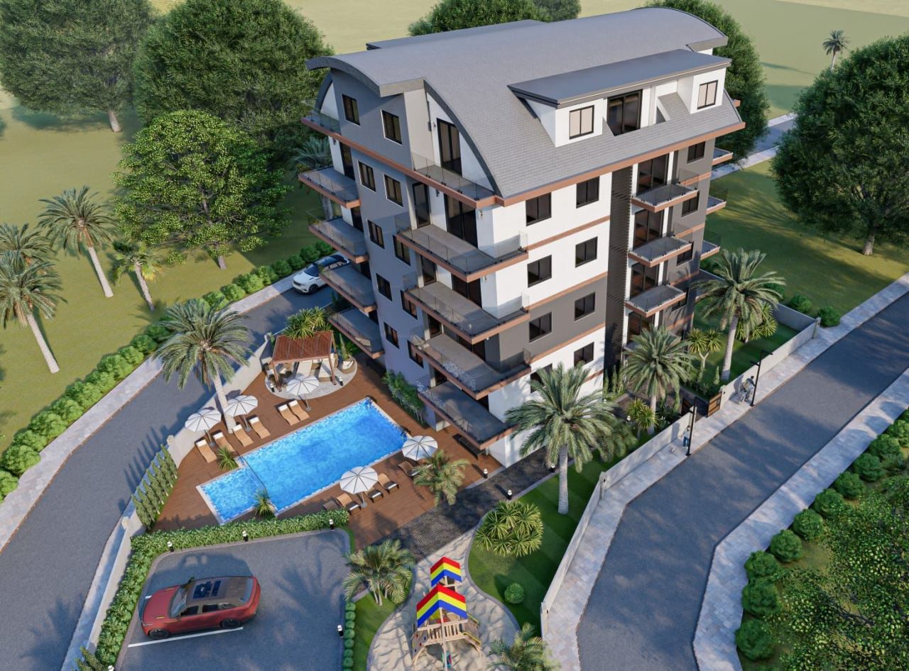 Квартира в Алании, Турция, 45 м2 фото 2
