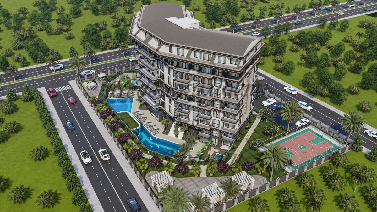 Апартаменты в Алании, Турция, 55 м2 фото 5