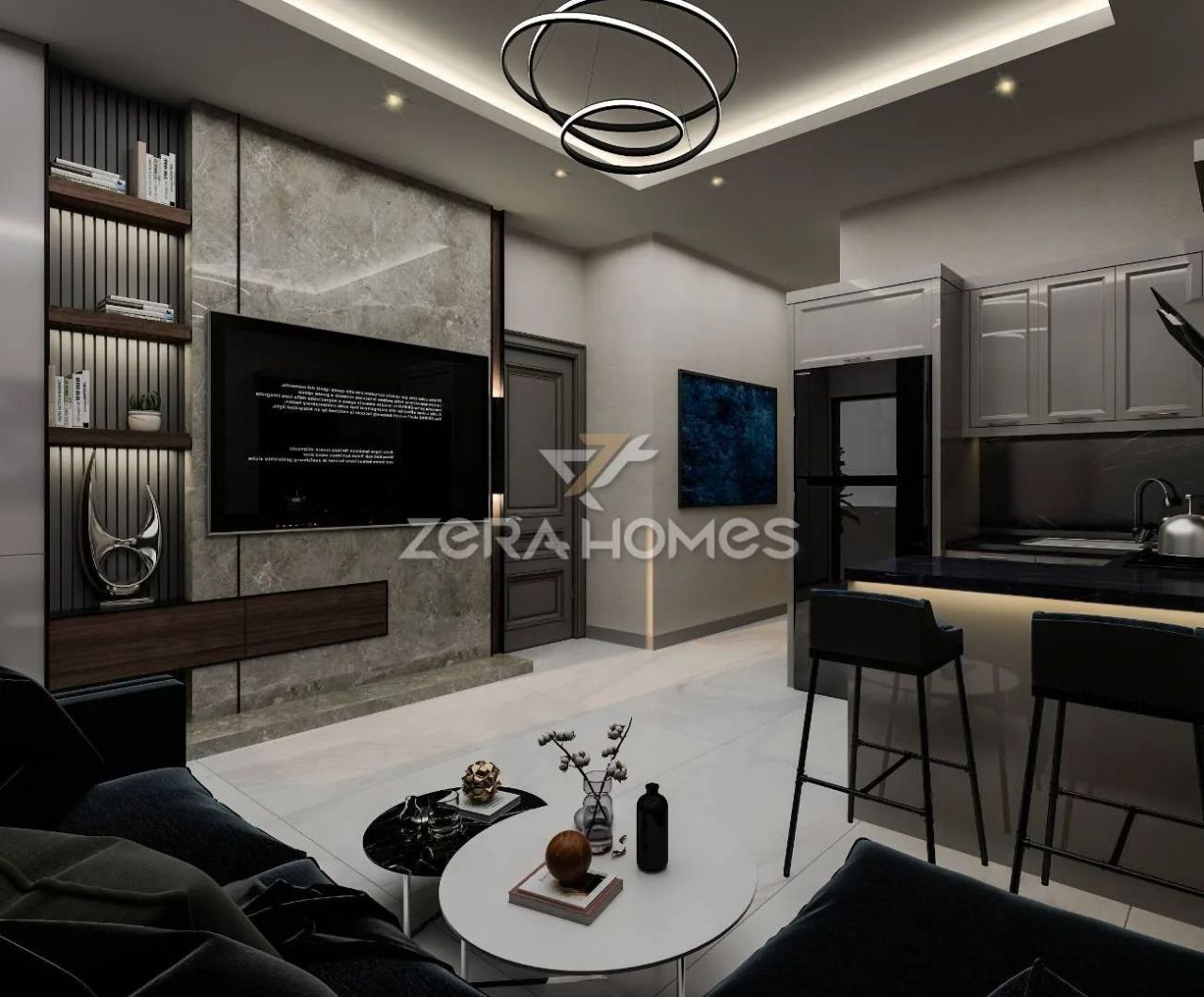 Квартира в Алании, Турция, 49 м2 фото 3