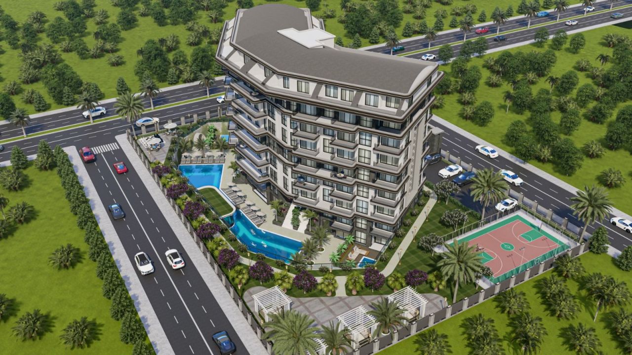 Квартира в Алании, Турция, 46 м2 фото 4