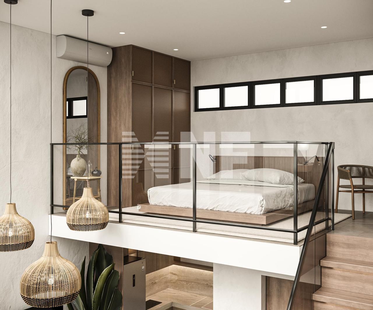 Апартаменты Бали, Индонезия, 40 м2 фото 2