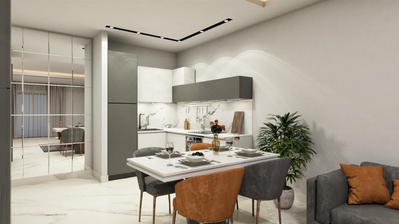 Квартира в Алании, Турция, 53 м2 фото 4