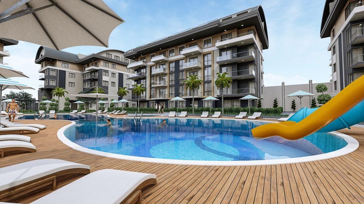 Квартира в Алании, Турция, 48 м2 фото 4