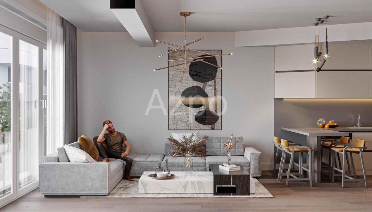 Апартаменты в Анталии, Турция, 50 м2 фото 2