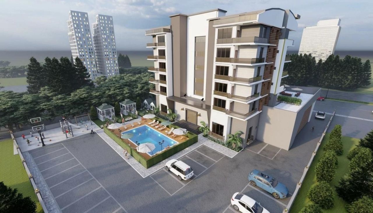 Квартира в Анталии, Турция, 50 м2 фото 2