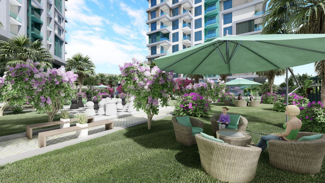 Квартира в Алании, Турция, 51 м2 фото 2