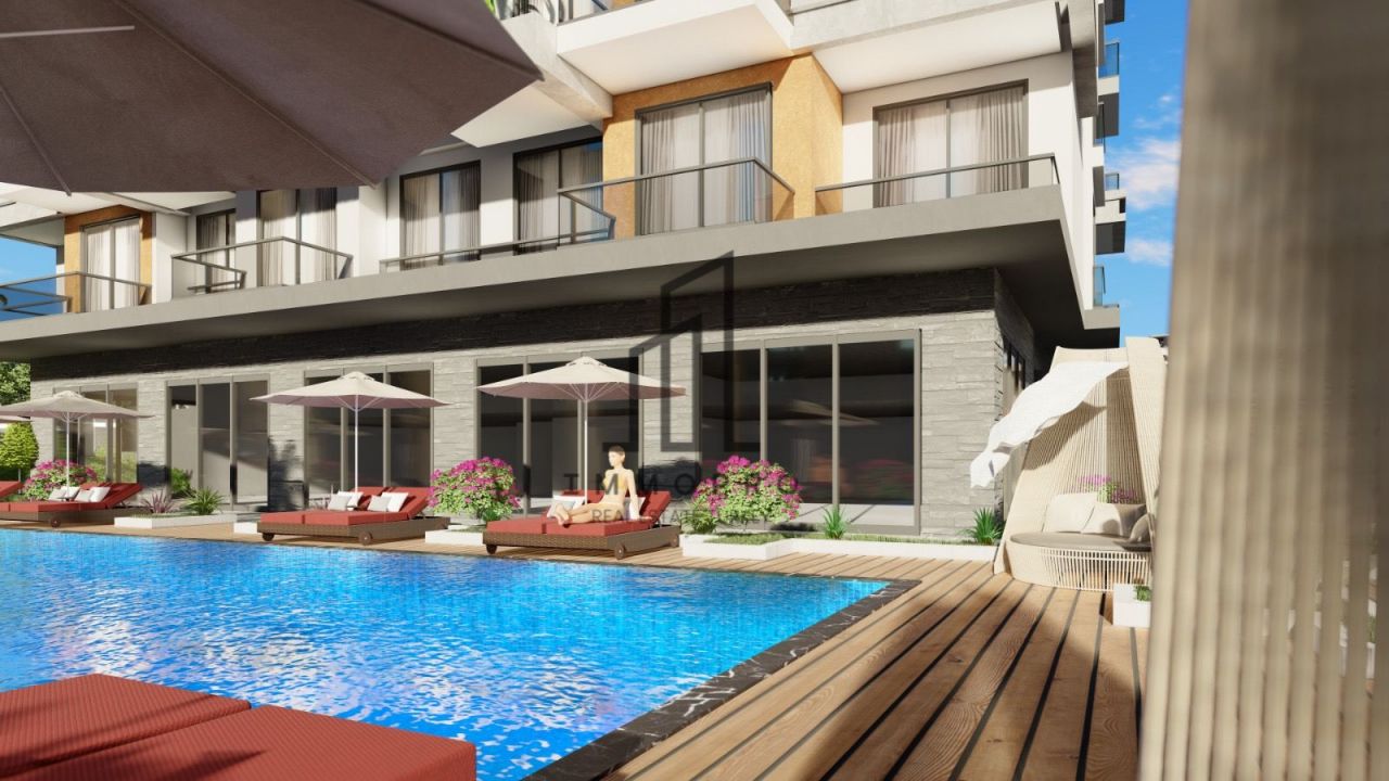 Апартаменты в Авсалларе, Турция, 47 м2 фото 3