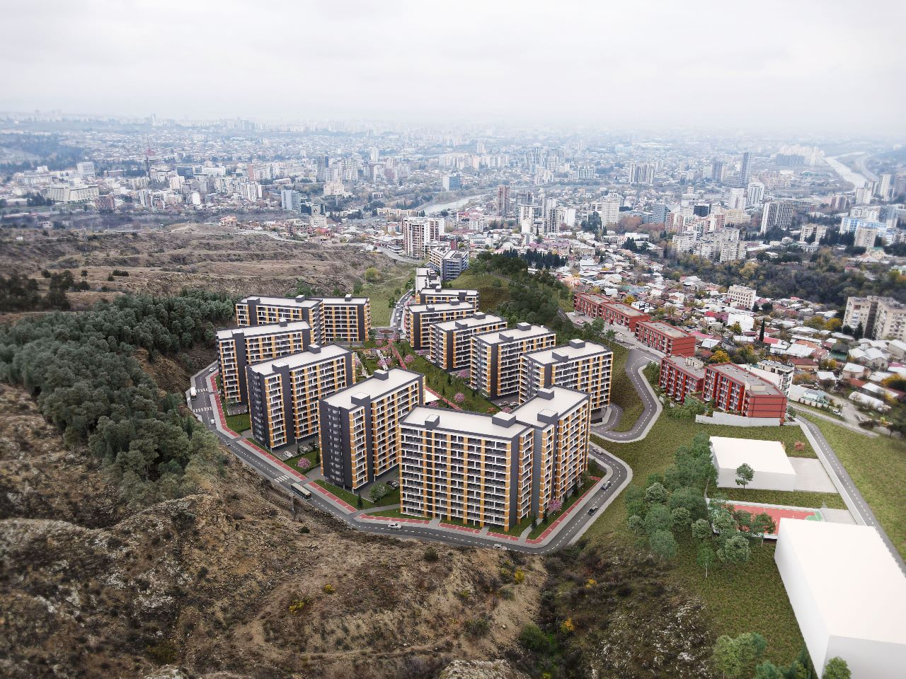 Квартира в Тбилиси, Грузия, 63 м2 фото 3