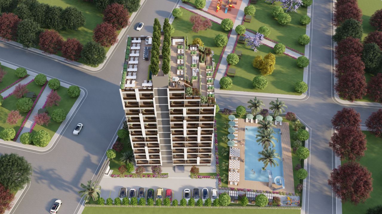 Квартира в Мерсине, Турция, 45 м2 фото 2