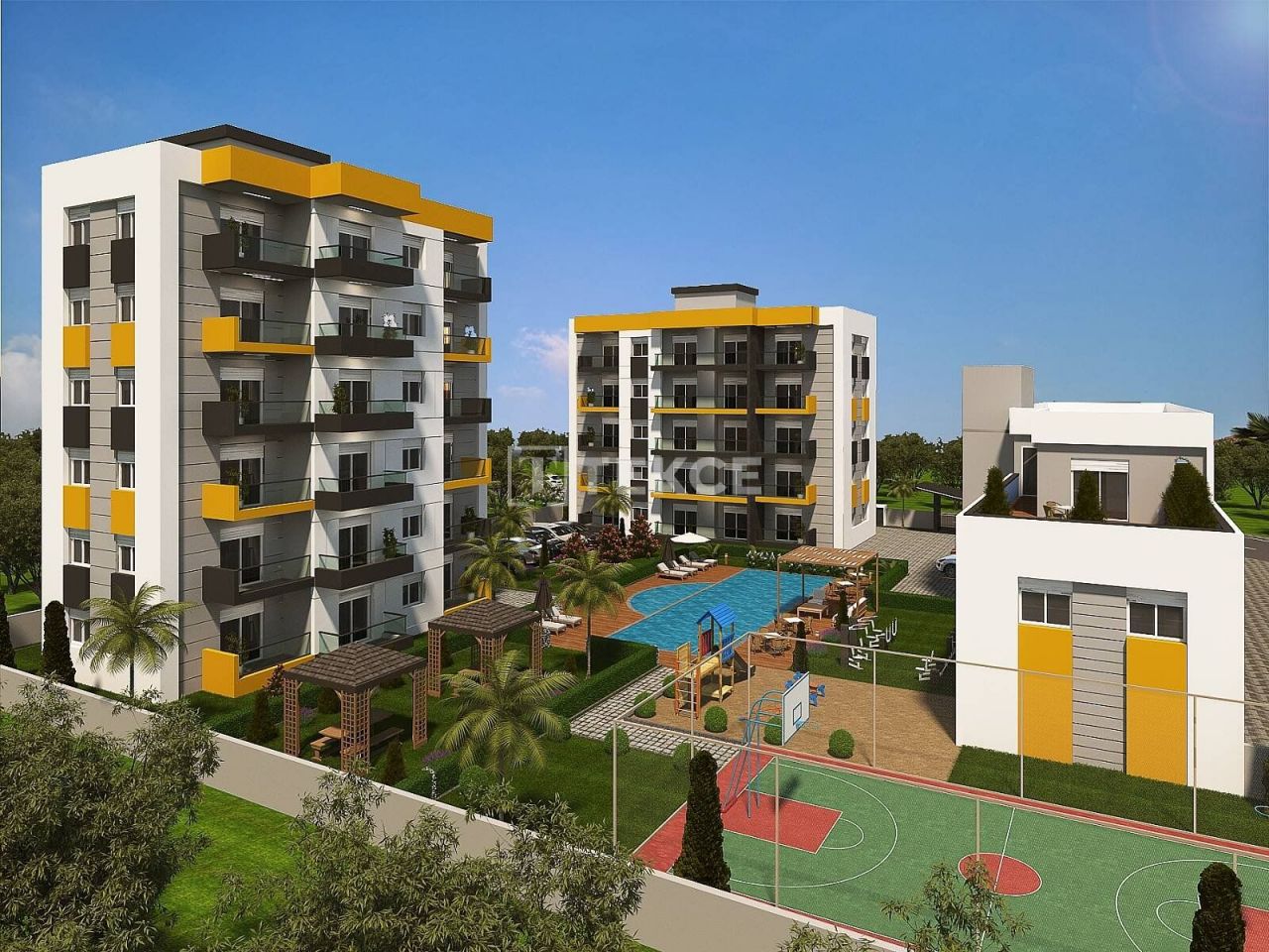 Апартаменты в Анталии, Турция, 73 м2 фото 2
