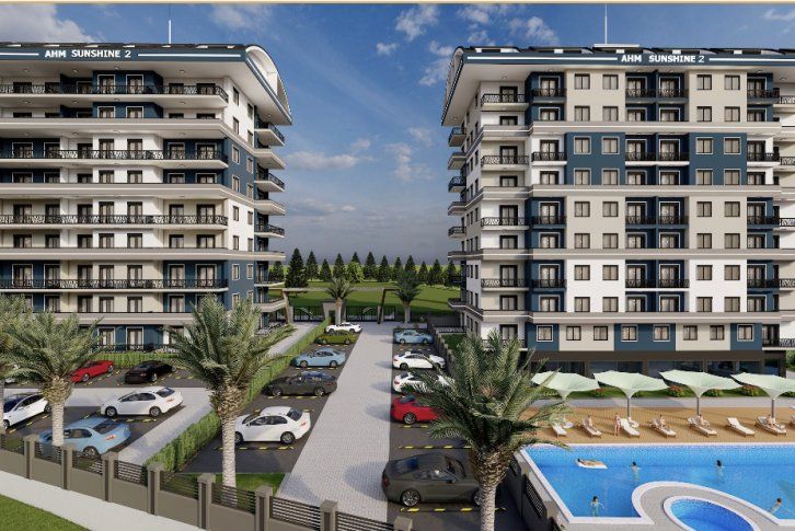 Апартаменты в Алании, Турция, 50 м2 фото 2