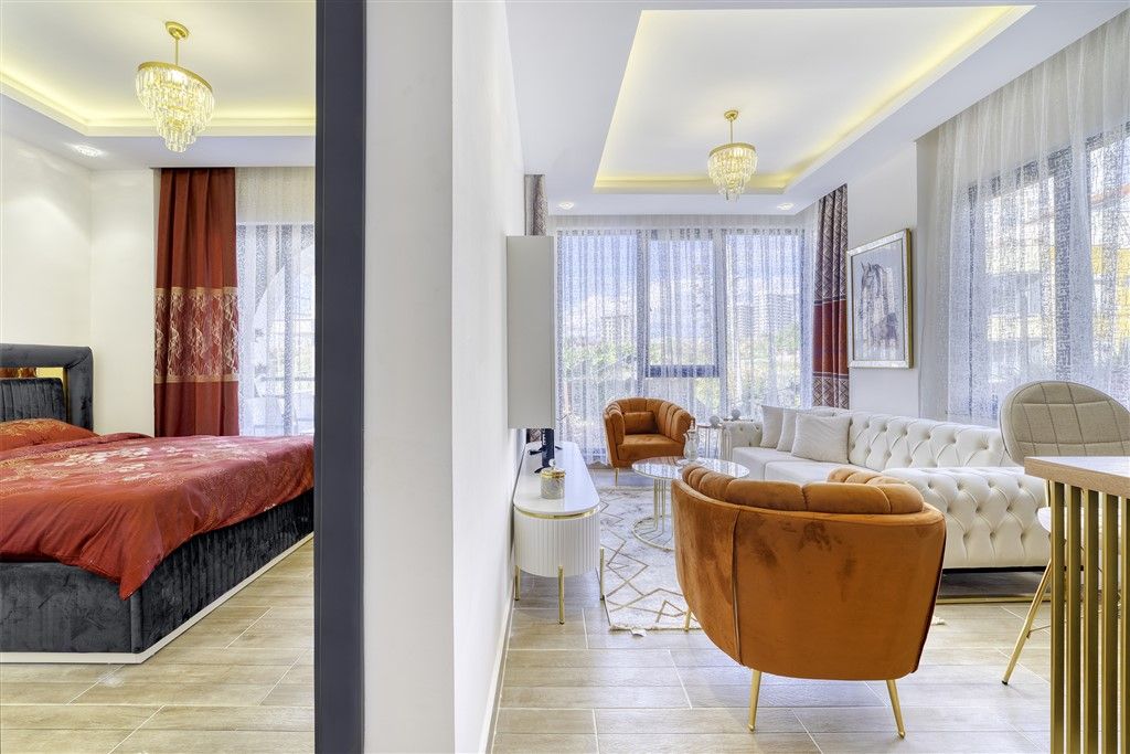 Апартаменты в Алании, Турция, 47 м2 фото 2