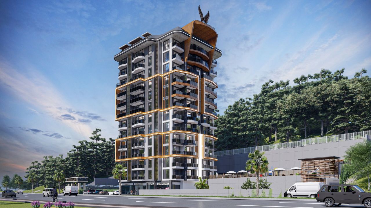 Квартира в Алании, Турция, 55 м2 фото 2