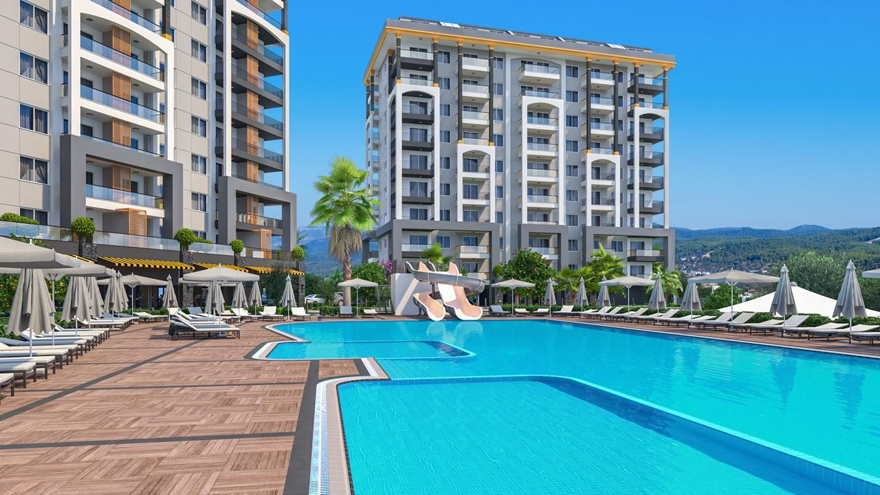 Квартира в Авсалларе, Турция, 46 м2 фото 2