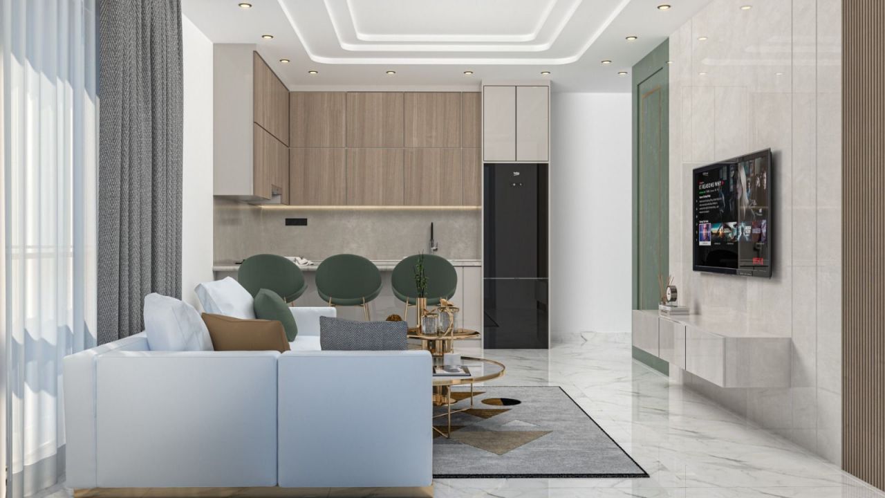 Квартира в Алании, Турция, 65 м2 фото 3