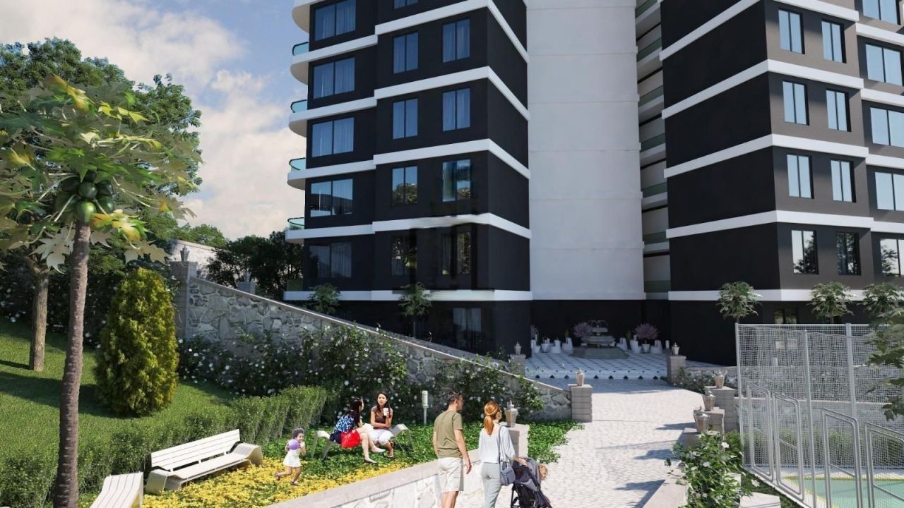 Квартира в Алании, Турция, 50 м2 фото 2