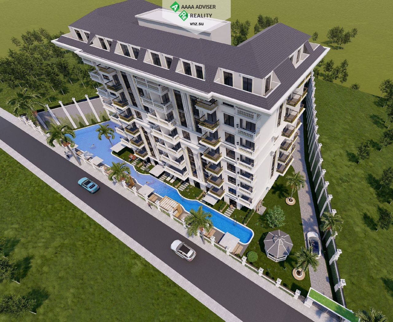 Квартира в Авсалларе, Турция, 45 м2 фото 4