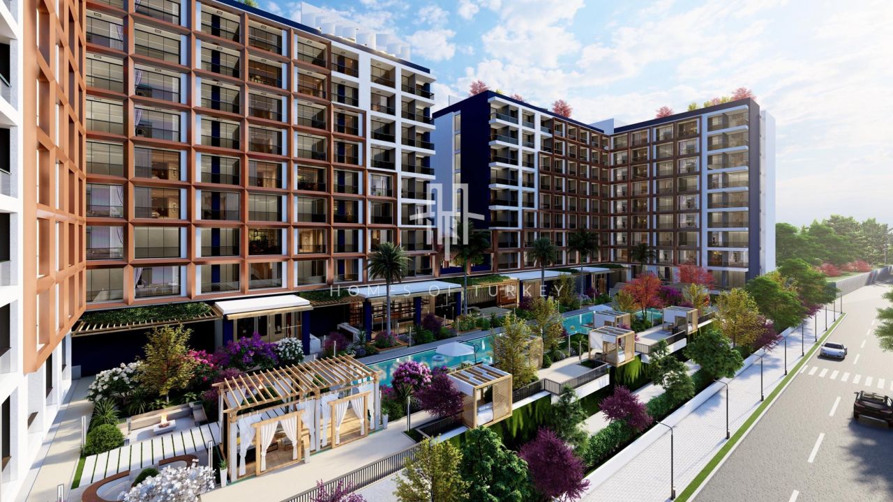 Апартаменты в Мерсине, Турция, 39 м2 фото 5