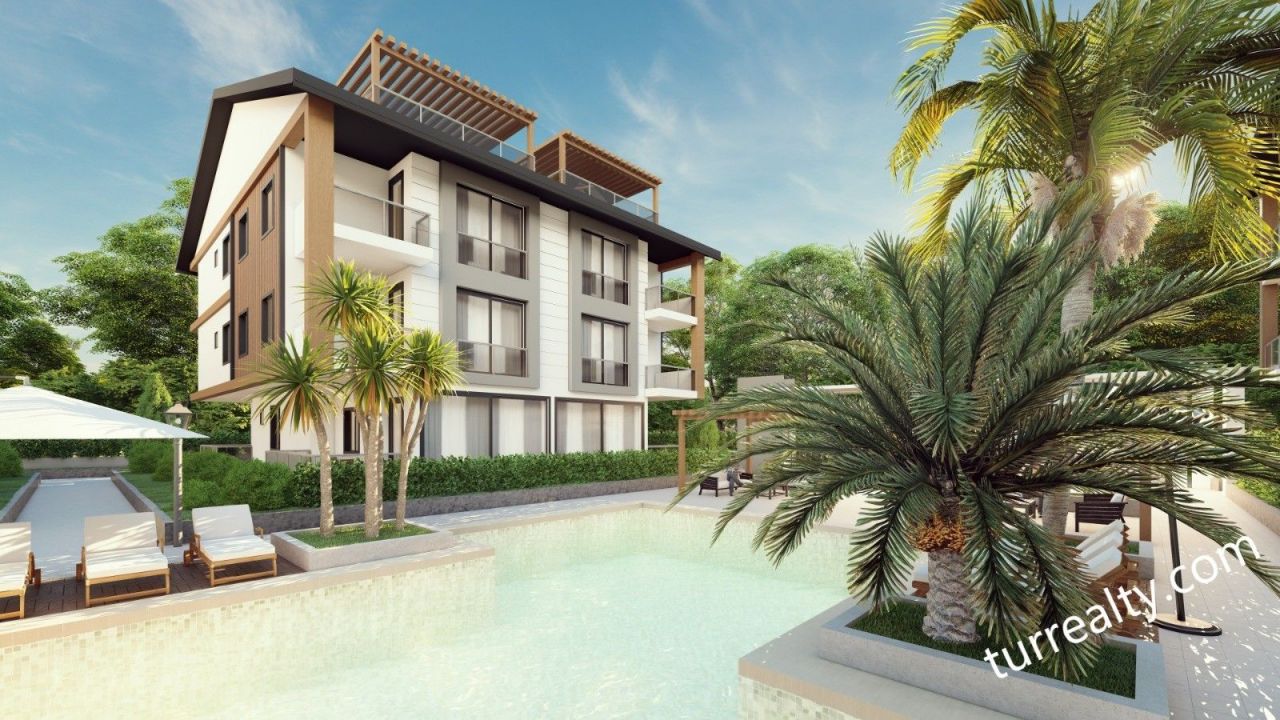 Апартаменты в Сиде, Турция, 120 м2 фото 2