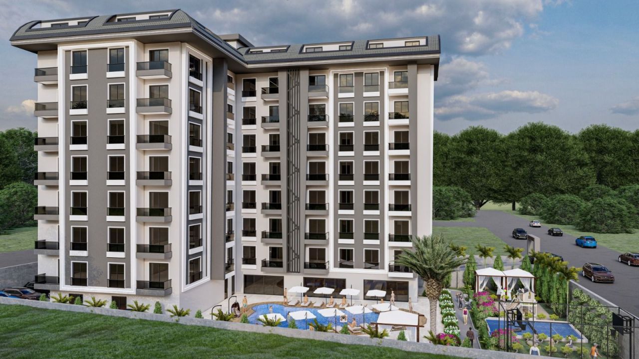 Квартира в Авсалларе, Турция, 53 м2 фото 5