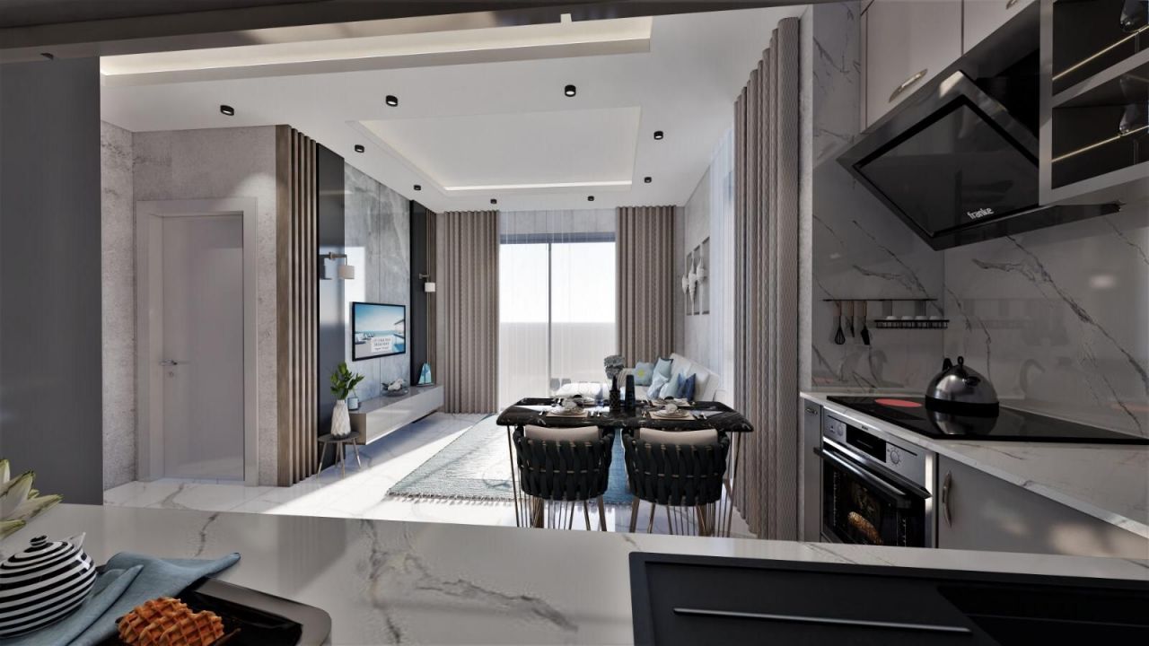 Квартира в Авсалларе, Турция, 64 м2 фото 3