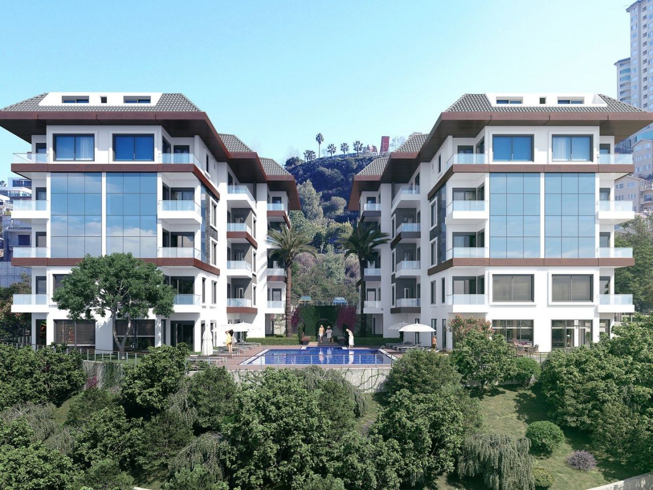 Квартира в Алании, Турция, 59 м2 фото 4