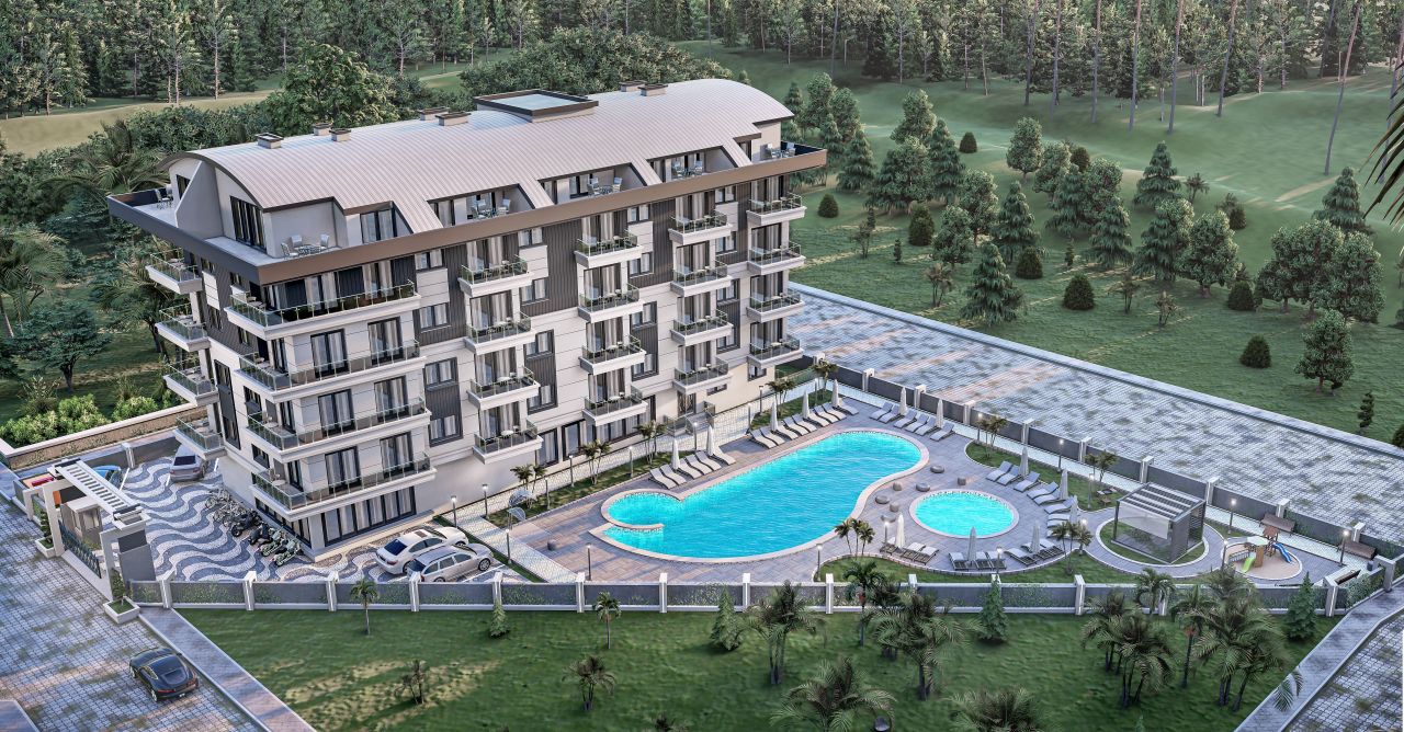 Квартира в Алании, Турция, 45 м2 фото 2