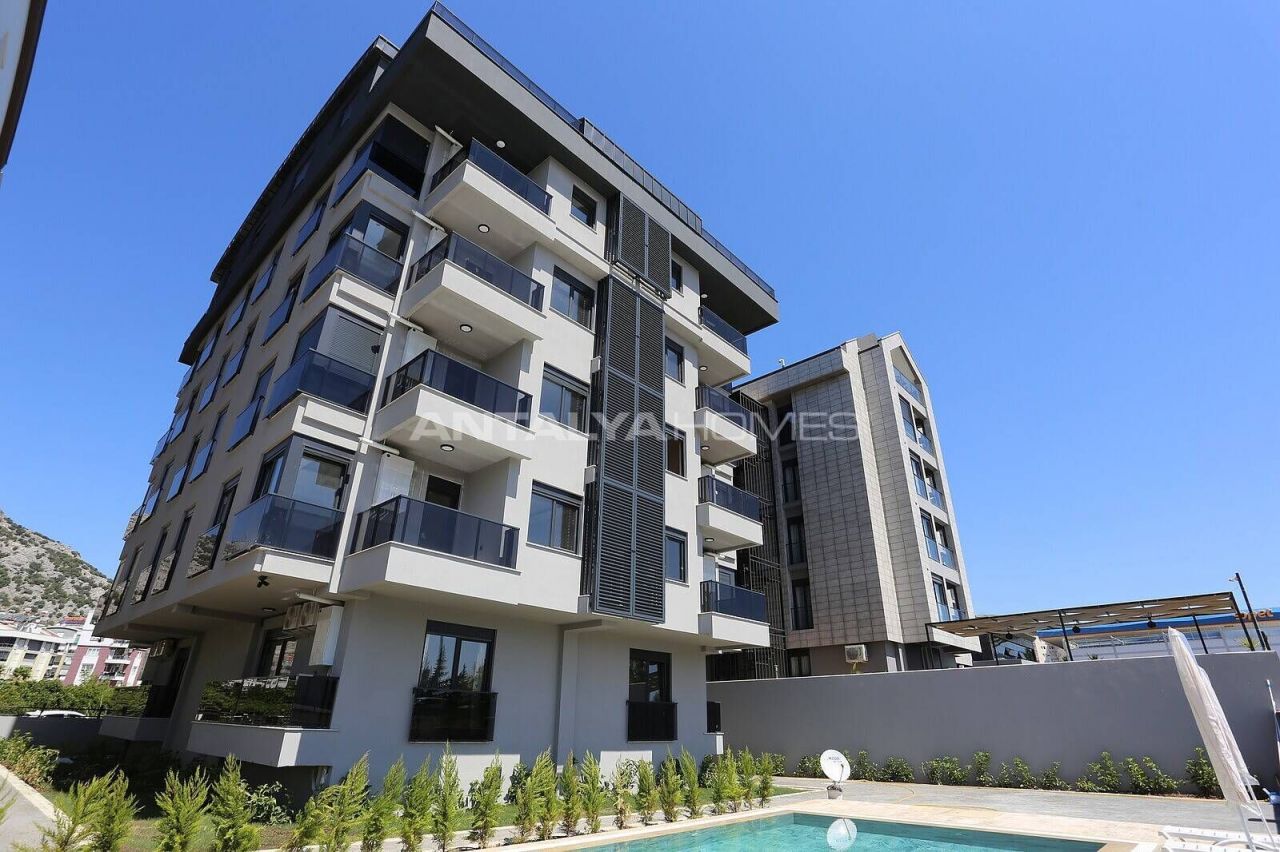 Апартаменты в Анталии, Турция, 50 м2 фото 4