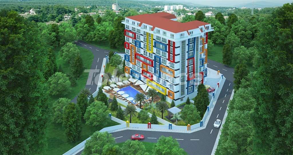 Апартаменты в Алании, Турция, 38 м2 фото 2