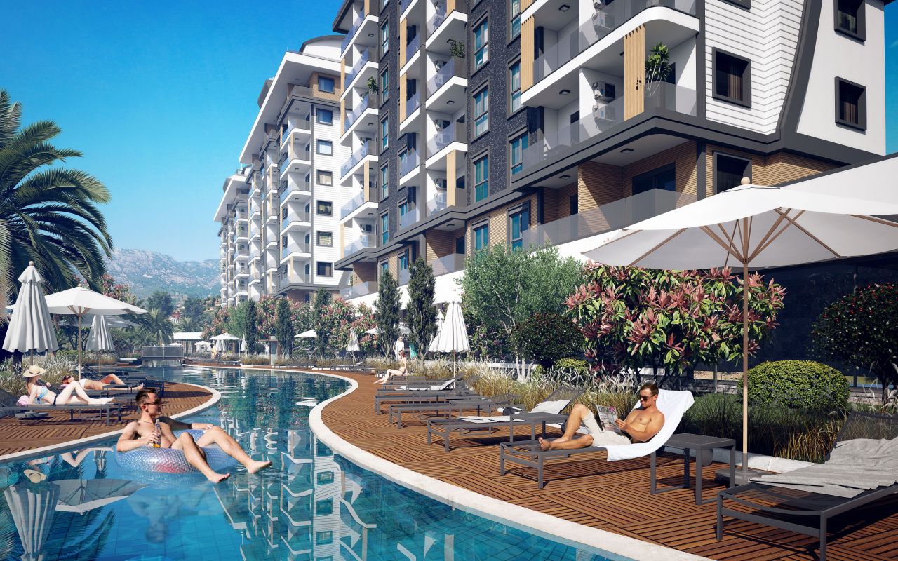 Апартаменты в Алании, Турция, 65 м2 фото 3