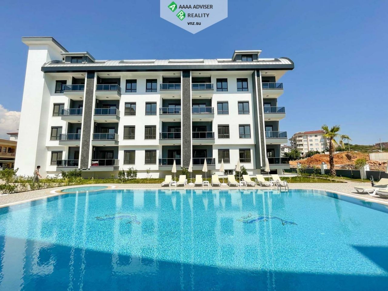 Квартира в Алании, Турция, 50 м2 фото 3