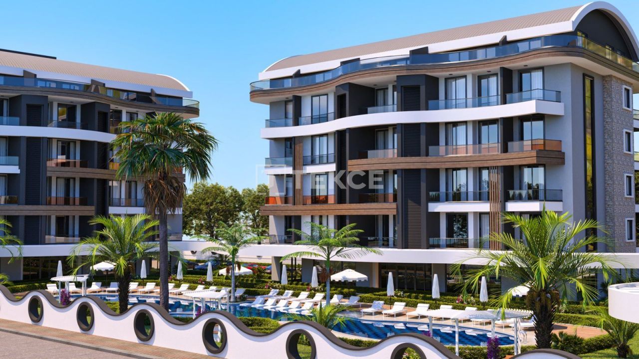 Апартаменты в Алании, Турция, 83 м2 фото 4