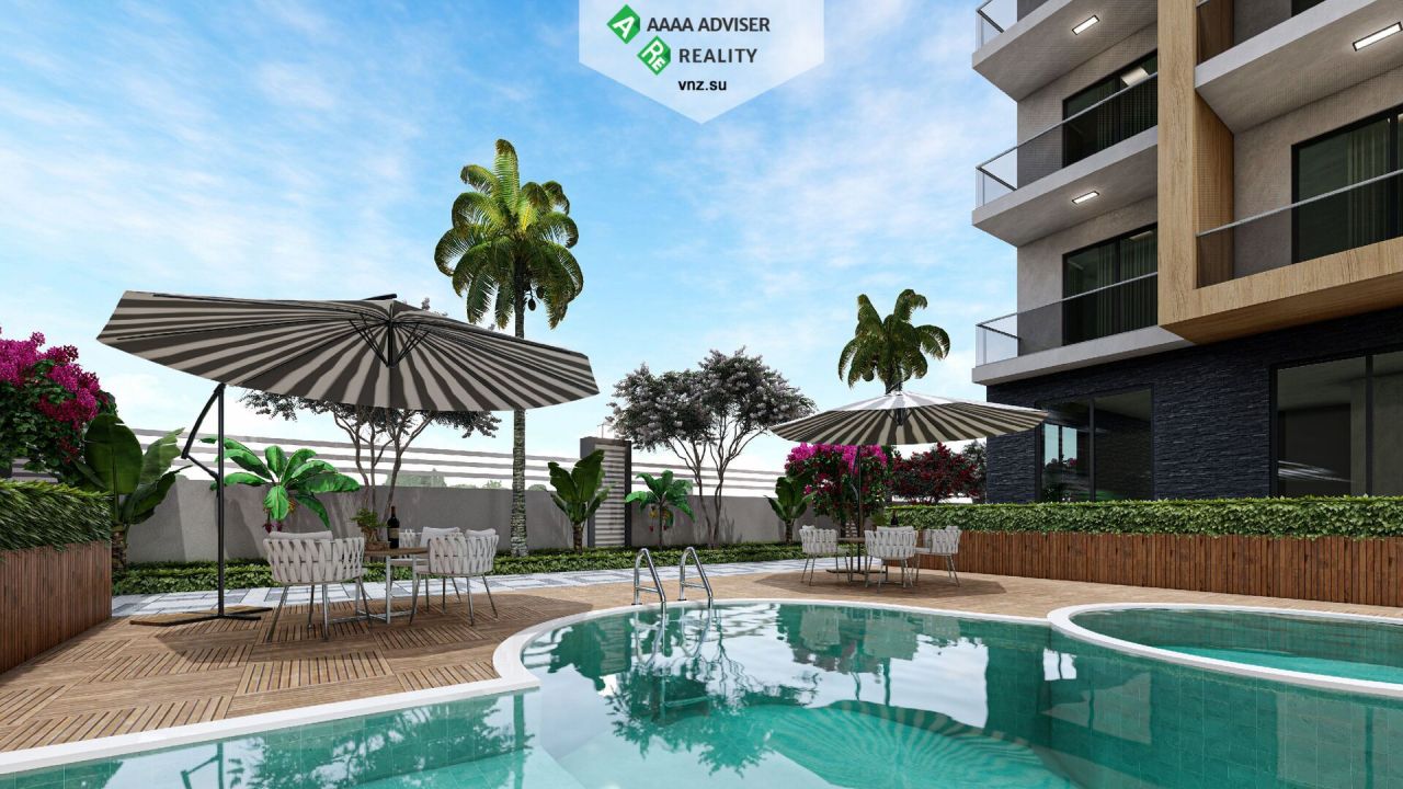 Квартира в Алании, Турция, 46 м2 фото 4