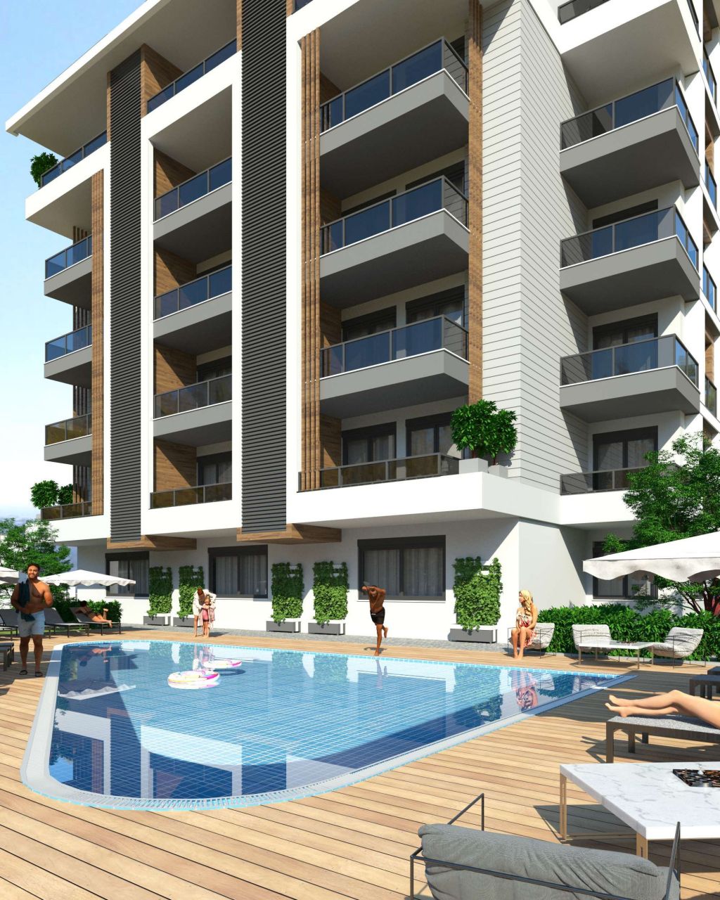Апартаменты в Алании, Турция, 55 м2 фото 4